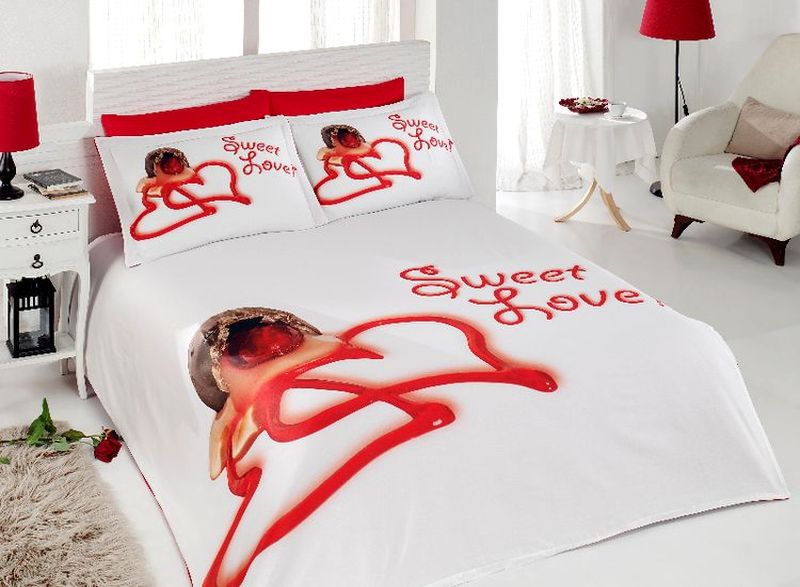 Комплект постельного белья Бамбук 3D Digital VS Sweet Love арт.52