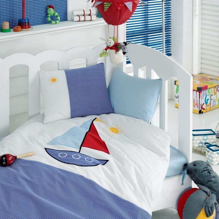 Комплект детского постельного белья Cotton Box с апликацией арт.03