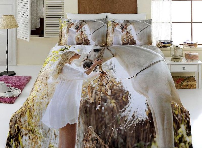 Комплект постельного белья Бамбук 3D Digital VS Charming арт.54