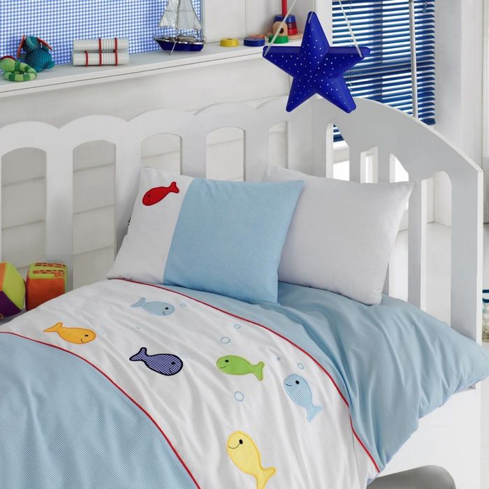 Комплект детского постельного белья Cotton Box с апликацией арт.02