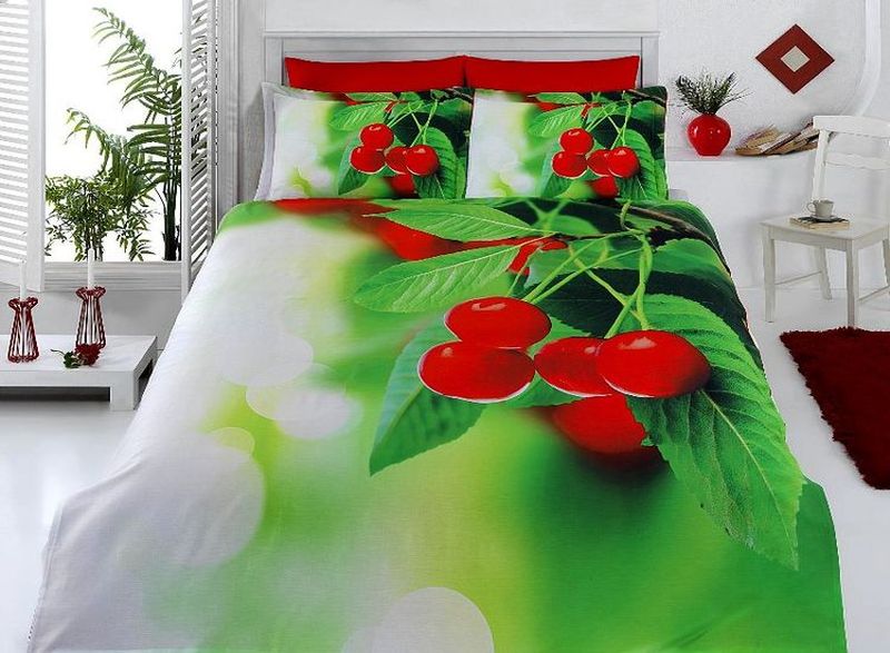 Комплект постельного белья Бамбук 3D Digital VS Delicious арт.55