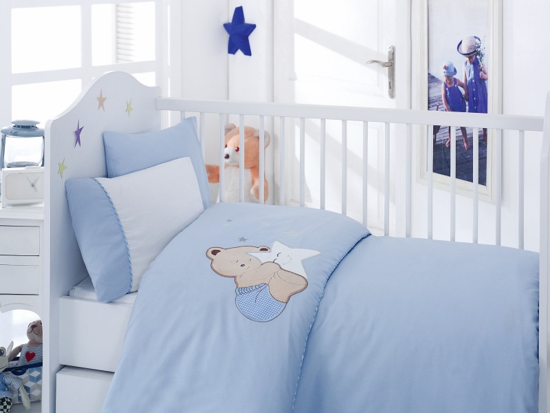 Комплект детского постельного белья Cotton Box с апликацией арт.08